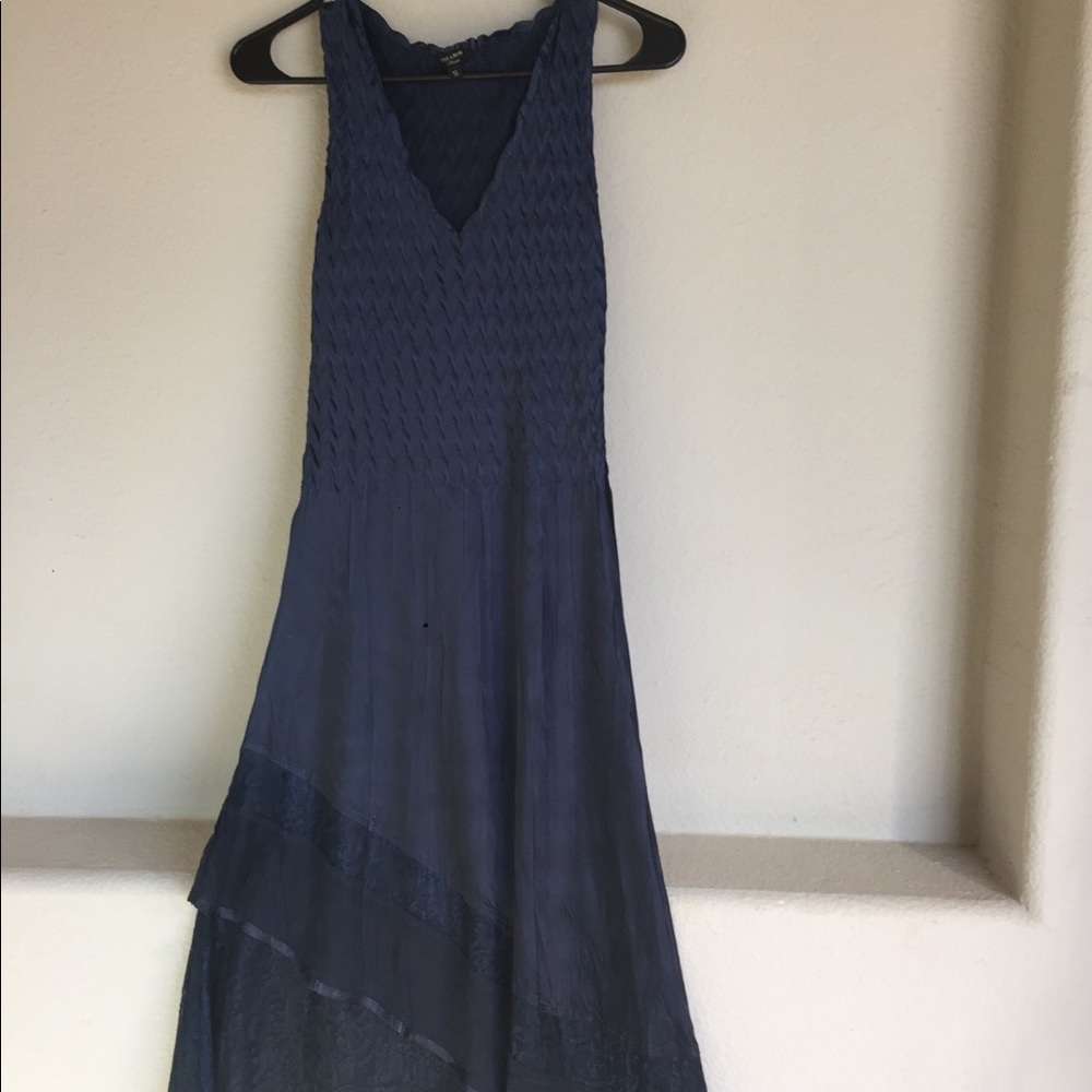 NWOT Komarov Dress Navy S